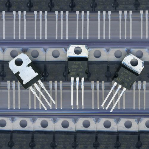 LM317T-DG - регулируемый линейный стабилизатор напряжения (4.2В÷40В, выход 1.2В÷37В, 1.5А, TO-220-3) - оригинал STM