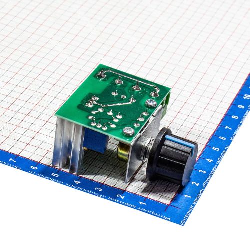 Модуль диммера - симисторный регулятор мощности (220В, 2000Вт) - модель 1