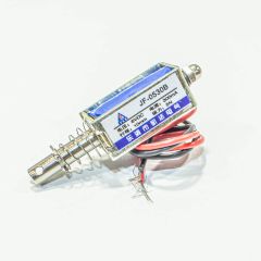 JF-0530B-6VDC - электромагнитный соленоид (DC 6В÷9В, 0.3А, 5N, 10мм, 60х16х15мм)