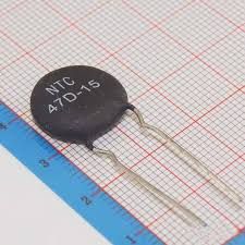 NTC47D-15 - термистор (3А, 47Ом, 15мм, 47D-15)