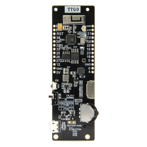 Модуль автономного микроконтроллера на базе ESP32 (WI-FI, BT, 18650, 4/8Мб)