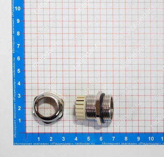 PG16 - металлический кабельный гермоввод (для кабеля Ø8÷14мм) - производство HAOGNCN