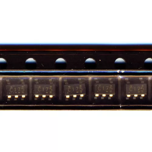 SN74LVC1G17DBVR - одноканальный буферный триггер Шмитта (1.5-5.5В, C175, SOT23-5) - оригинал TI