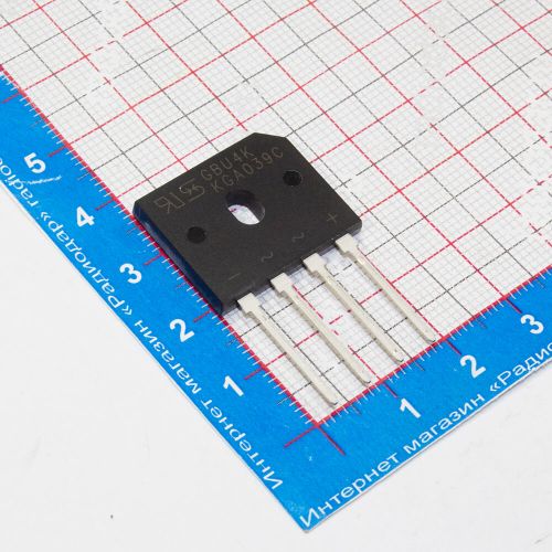 GBU408 - диодный мост (800В, 4А, GBU4K) - производство Sheier