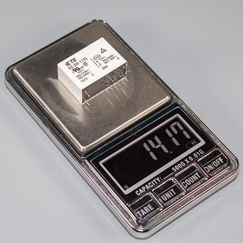 OZ-SH-112L - реле электромагнитное (DC 12В, 1хC {SPDT} 16A/240В AC_ AgCdO, водонепроницаемое, TE Connectivity, 29.2х12.8х20.6мм, сдвоенные DIP-8)