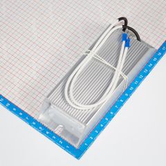 RXLG200W300RJ - тормозной резистор в алюминиевом корпусе (300 Ом, 200 Вт, 2-провода Ø1.5*L=300мм, 165х60х30мм) - производство Suzhou RTC