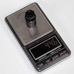 YDT-SM-G-M10/AD10 - фитинговый прямой кабельный ввод для гофротрубки 10мм (М10х1.5мм, PA66_нейлон, -20~+100°C, IP68) - производство Zhejiang