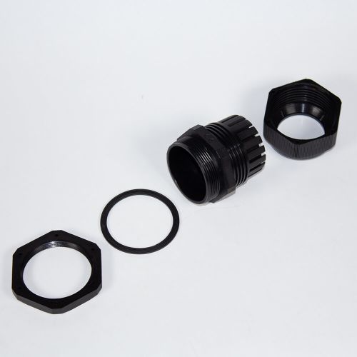 PG36-2232B - кабельный гермоввод 47мм, черный нейлон (кабель Ø22÷32мм, PA66, -40°С~+100°C, IP68) - производство Zhejiang