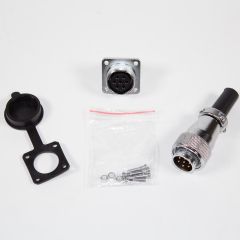 Комплект: WS20J7TQ1 + WS20K7Z1 + резиновая заглушка (7 конт._Ø1мм, 500В, 10А) - производство CiXu