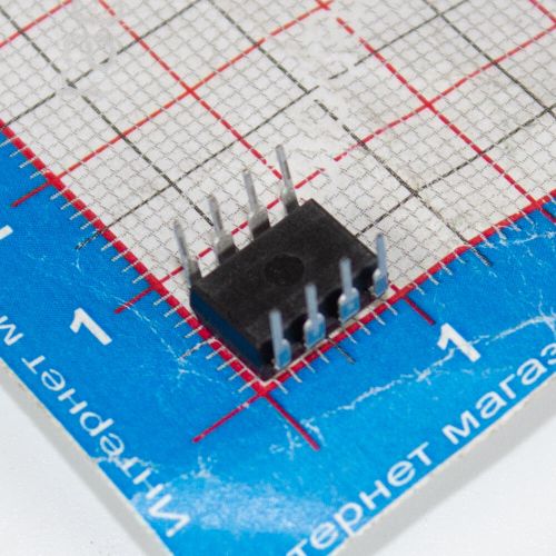 HCPL-2601-000E -  оптопара с логическим выходом (LED 1.25В÷1.85В/5мА÷15мА, OUT 4.5В÷5.5В/50мА, 10Мбит/с, 5кВ, DIP-8) - оригинал AVAGO/BROADCOM