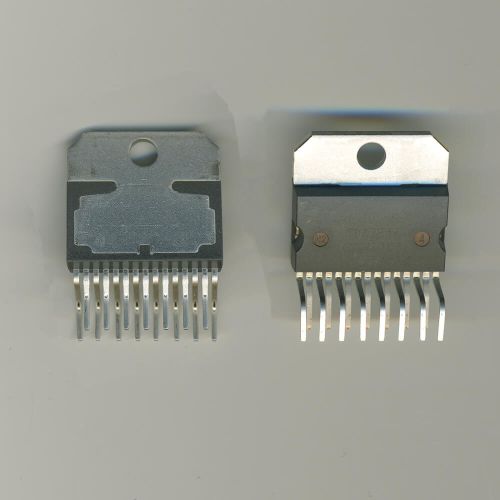 TDA7297 - двухканальный усилитель низкой частоты (7-18В, 2*15Вт, 8Ом, Multiwatt-15) - оригинал ST