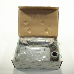 HDC-HE-024-1 - комплект промышленного разъема (380В, 24пин*16А, IP65, на кабель+на панель) - мод.01