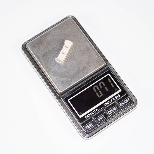 25005-8А - разъём на PCB плату для проводного подключения (8 контактов, 2.5мм, штырьевой, типа XA) - производство HONGYI