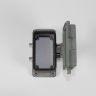 H10B-AD-4B - корпус низкий для разъема HE-010-M/F на панель, с крышкой (IP65, 94х61х46мм) - производство HAOGNCN