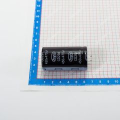 СD294-471M450 - электролитический конденсатор алюминиевый, радиальный (470uF/450V, 105°C, Snap-In, Ø30хL55мм) - производство JIANGHAI