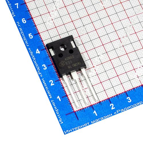 SGT40N60FD1P7 - мощный IGBT транзистор (600В, 40А, ТО-247, 40N60FD1) - оригинал Silan