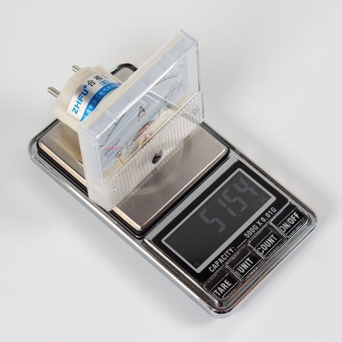 85C1-100A/75mV -стрелочный амперметр постоянного тока (0-100А, через шунт 75мВ, 2.5, 64-56мм) - ZHFU