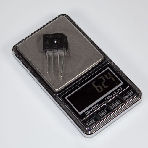 KBU2510 - диодный мост (1000В, 25А, KBU) - производство SEPWeiwang