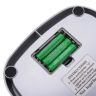 С-305 кухонные цифровые весы (10кг, ±1гр, 3*ААА) - модель 2640 - цвета: серый, черный и серебро