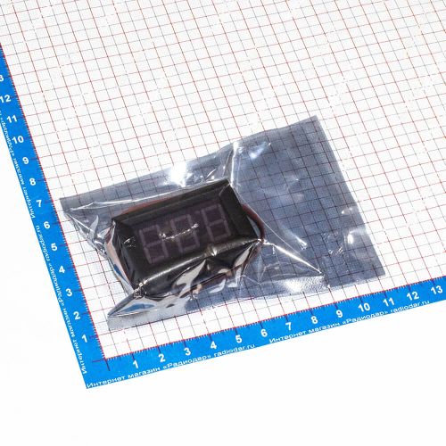 DSN-DVM-568 - встраиваемый цифровой вольтметр (5-30В, 0.56")