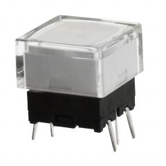 JB15HBPC-JB тактовая кнопка с подсветкой (красный) - оригинал NKK