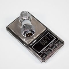 WY20J7TE1 - разъем &quot;вилка&quot; с 7-мя контактами типа &quot;папа&quot; с креплением на кабель (500В, 10А) - производство CiXu