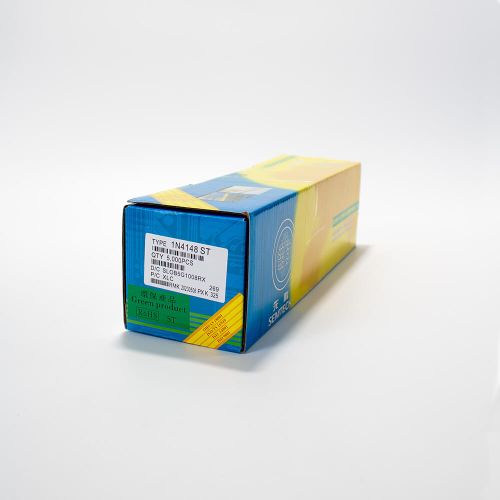 1N4148 - диод быстродействующий (75В, 200мА, 4нс, 0.5Вт, DO-35) - оригинал SEMTECH