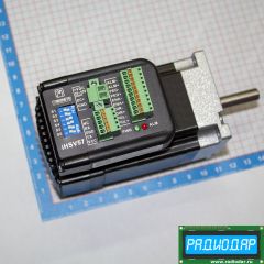 IHSV57-30-10-36-01-Т-33 - сервопривод с драйвером (36В, 6А, 3000об/мин, 100Вт, 0.29Нм, Nema 23)