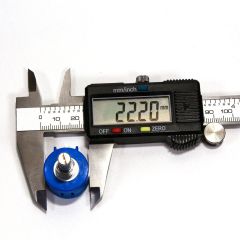 3590S-2-103 - прецизионный многооборотный переменный потенциометр (10кОм, 2Вт, 10об) - оригинал Bourns