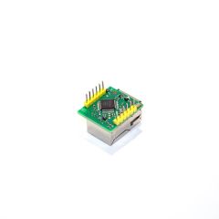 HR961160C - модуль 1-порт Ethernet 10/100Base-TX с розеткой P8C8 (RJ45) на плате (10/100Мбит/с, 2 LED, 28.2х23х23.50мм) - оригинал HanRun