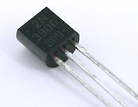 2N3906 транзистор (PNP, 0.2А, 40В, 0.6Вт, ТО-92)