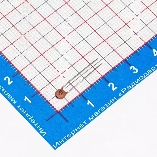 15пФ*50В -керамический дисковый конденсатор (15pF/50V, ±10%, NPO) -производство Китай