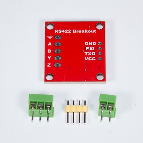 Модуль преобразователя интерфейсов RS422 - UART (DC 5V, 4-Wire TTL MCU/USB Computer, FULL DUPLEX 10Mb/s, RS422Breakout)