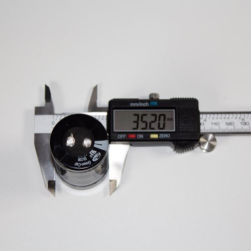 MH47765 - ионистор (суперконденсатор) (500F/2.7V, 20%, SAMWHA Green-Cap_EDLC(DB), Snap-In, Ø35хL60мм) - производство Китай