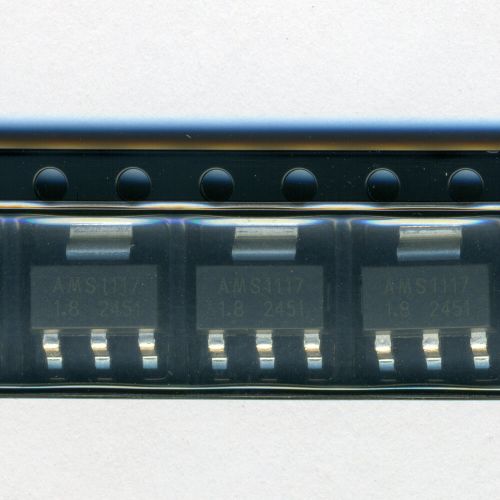 AMS1117-1.8 - линейный регулятор с малым падением напряжения (1.8В, 0.8А, SOT-223) - оригинал AMS