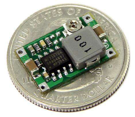 mini360 - понижающий преобразователь на базе MP2307 (вх.4.75-23В, вых.1-17В, 1.8А)