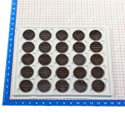 CR2032 -дисковый элемент питания (3В) -производство Китай