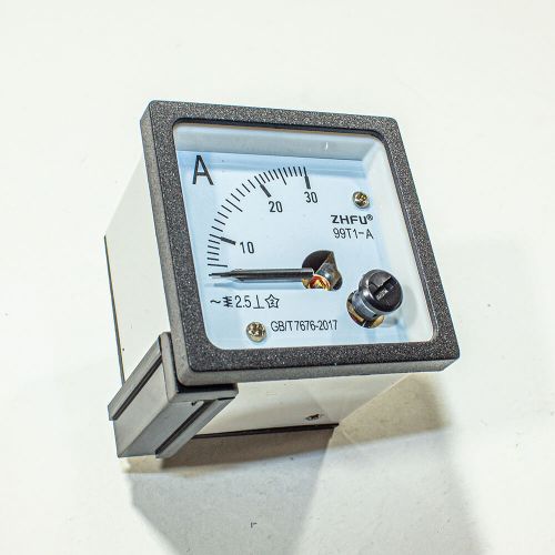 99T1-30A -стрелочный амперметр переменного тока (0-30А, 2.5, 48*48*57мм) -производство ZHFU
