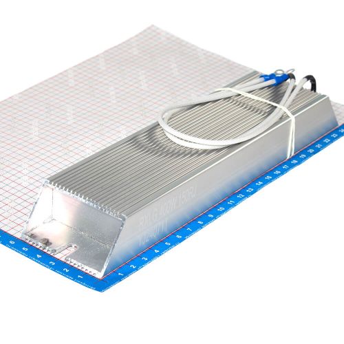 RXLG400W150RJ - тормозной резистор в алюминиевом корпусе (150 Ом, 400 Вт, 2-провода Ø1.5*L=300мм, 245х60х30мм)