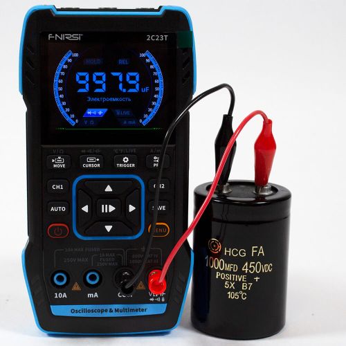 HCG FA 1000мкФ * 450В - конденсатор электролитический (1000мкФ±20%, 450В, 105°С, болт, D50хL70мм) - Hitachi ДЕМОНТАЖ!