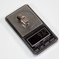 GX12-5PCB - разъём розетка на панель с штыревыми контактами и выводами 90° на плату (5 пин, 220В, 5А) - производство CiXu