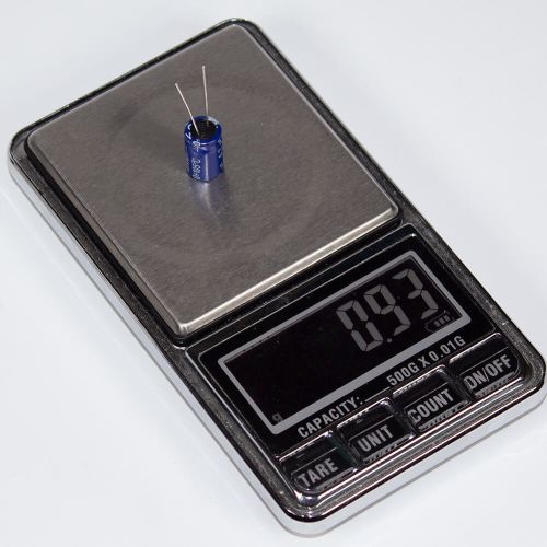 4.7мкФ*400В - конденсатор электролитический (4.7uF/400V, ±20%, LW(R) -40+105°C, Ø8*12мм) - производство JYCDR