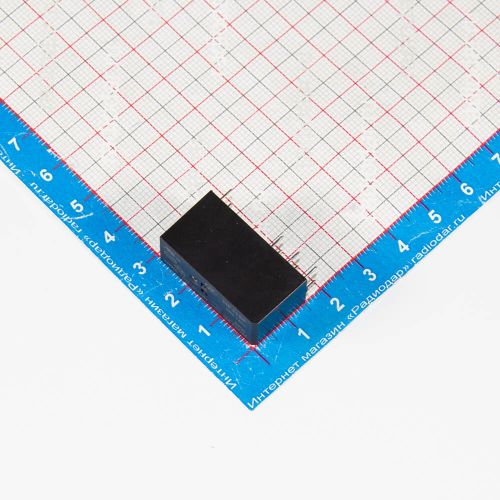 (JQX)HF115F 005-1ZS3 - реле электромагнитное (DC 5В, 1хC {SPDT} 16A/250В AC, водонепроницаемое, 29х12.7х15.7мм, шаг Pin 5мм_сдвоенные, PCB_DIP-8) - производство HONGFA