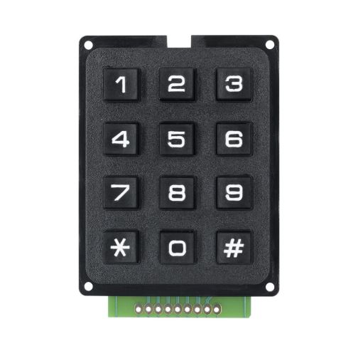 Модуль клавиатурной матрицы 4*3 (10 цифр + 2 системные)