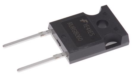 RURG8060 - импульсный диод (600В, 80А, 75нс, TO-247) - Оригинал ON Semi/Fairchild