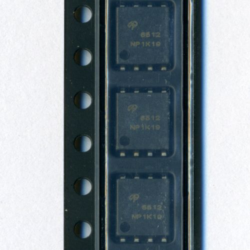 AON6512 - N-канальный полевой транзистор (30В, 43А, 7.5нс÷33.8нс, 7.4Вт, DFN5X6) - оригинал AOS