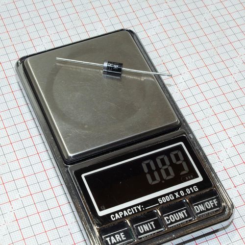 HER308 - высокоэффективные выпрямительные диоды (1000В, 3А, DO-201AD) - оригинал MIC