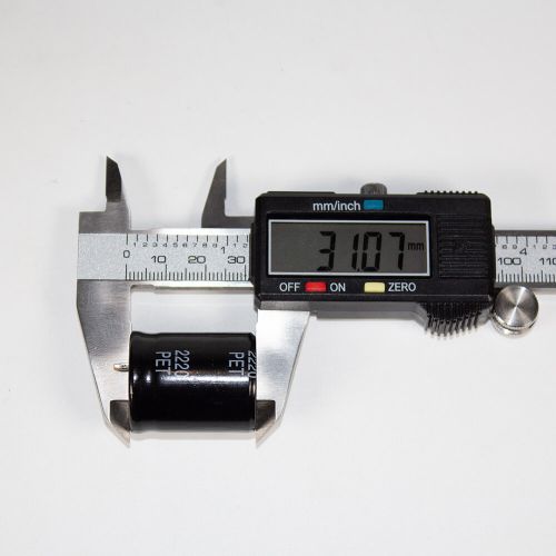 150мкФ*400В -электролитический конденсатор (150uF/400V, ±20%, -40+105°C, 25*30мм) -производство ChengX