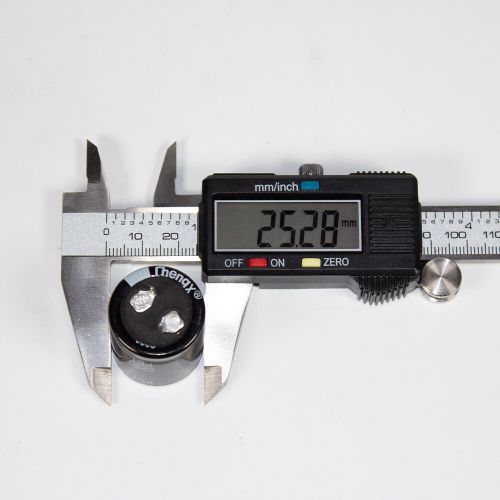 150мкФ*400В -электролитический конденсатор (150uF/400V, ±20%, -40+105°C, 25*30мм) -производство ChengX