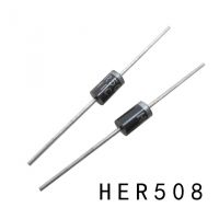 HER508 - мощные выпрямительные диоды (1000В, 5А, DO-201AD) - оригинал MIC